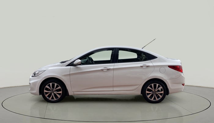 2013 Hyundai Verna FLUIDIC 1.6 VTVT SX AT, CNG, Automatic, 78,086 km, Left Side