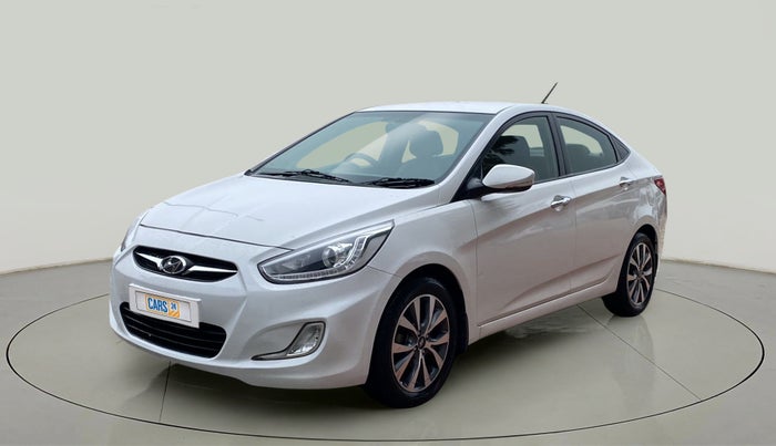 2013 Hyundai Verna FLUIDIC 1.6 VTVT SX AT, CNG, Automatic, 78,086 km, Left Front Diagonal