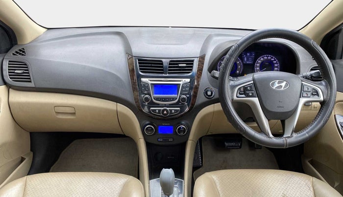 2013 Hyundai Verna FLUIDIC 1.6 VTVT SX AT, CNG, Automatic, 78,086 km, Dashboard