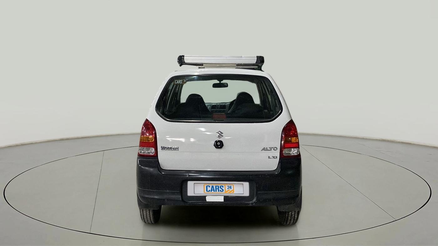 2011 Maruti Alto LXI, CNG, Manual, 82,340 km, Back/Rear