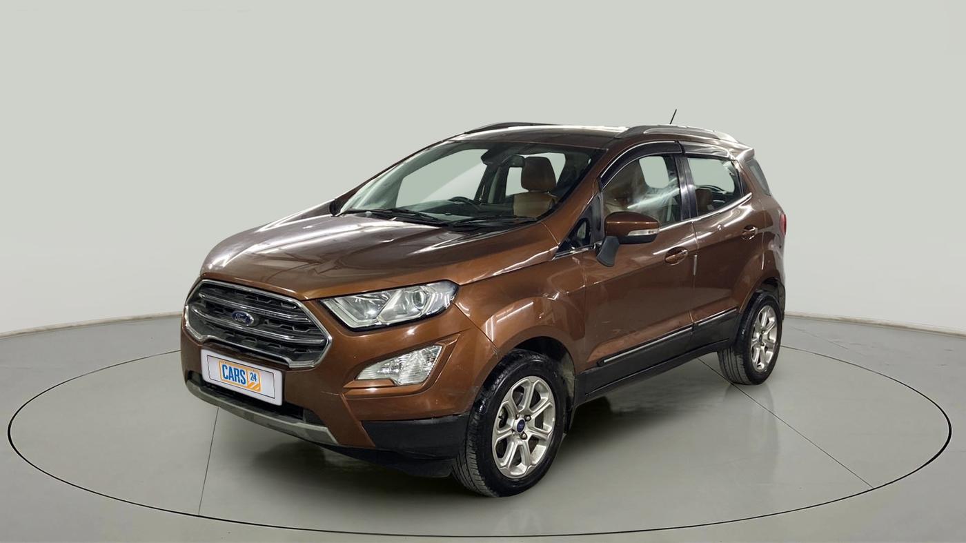2020 Ford Ecosport TITANIUM + 1.5L DIESEL, Diesel, Manual, 42,506 km, Left Front Diagonal
