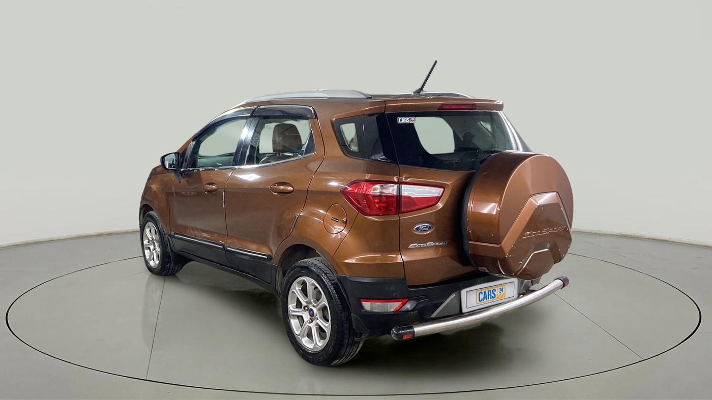 2020 Ford Ecosport TITANIUM + 1.5L DIESEL, Diesel, Manual, 42,506 km, Left Back Diagonal