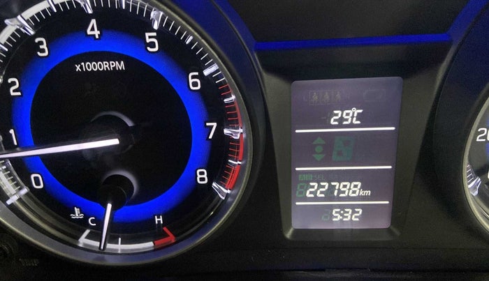 2017 Maruti Baleno DELTA PETROL 1.2, Petrol, Manual, 22,797 km, Odometer Image