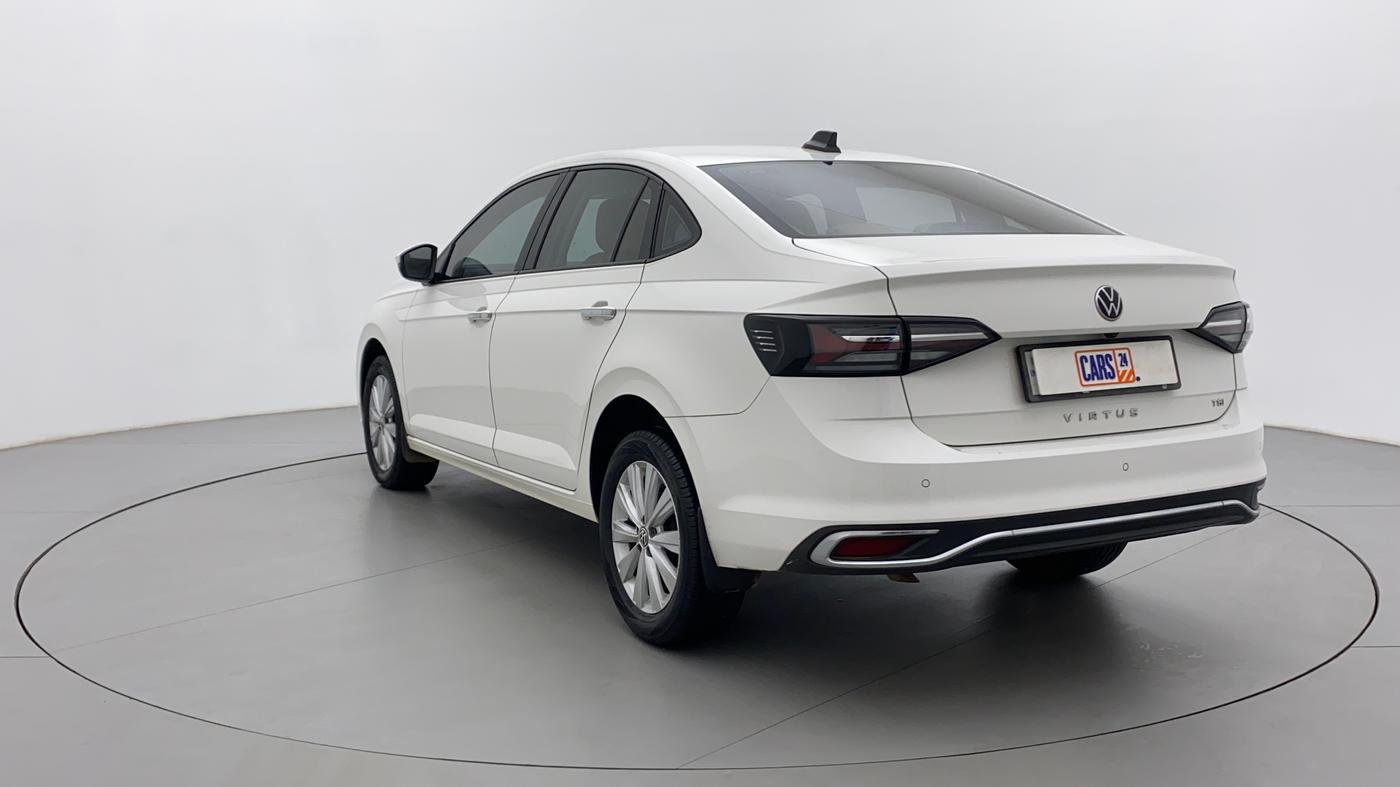 2022 Volkswagen VIRTUS HIGHLINE TSI 1.0 MT, Petrol, Manual, 22,715 km, Left Back Diagonal