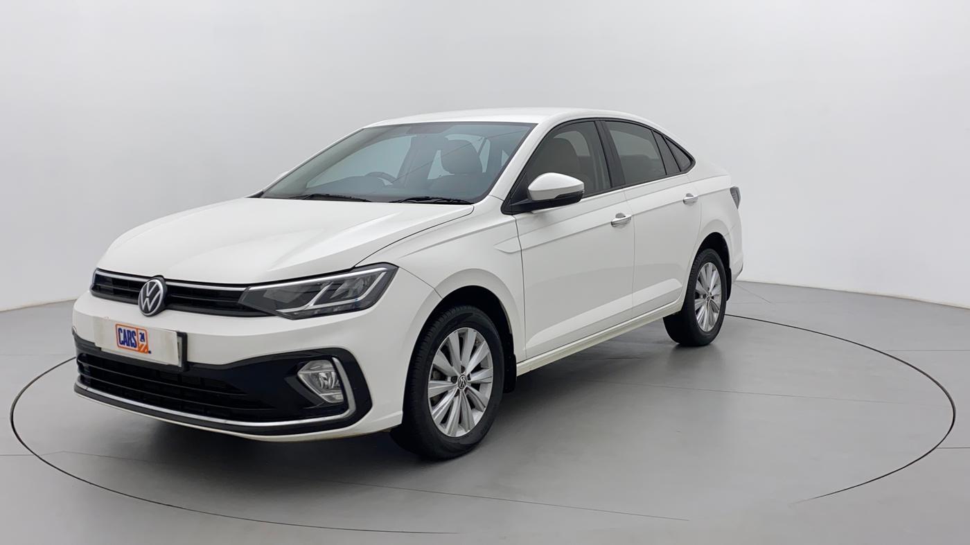 2022 Volkswagen VIRTUS HIGHLINE TSI 1.0 MT, Petrol, Manual, 22,715 km, Left Front Diagonal