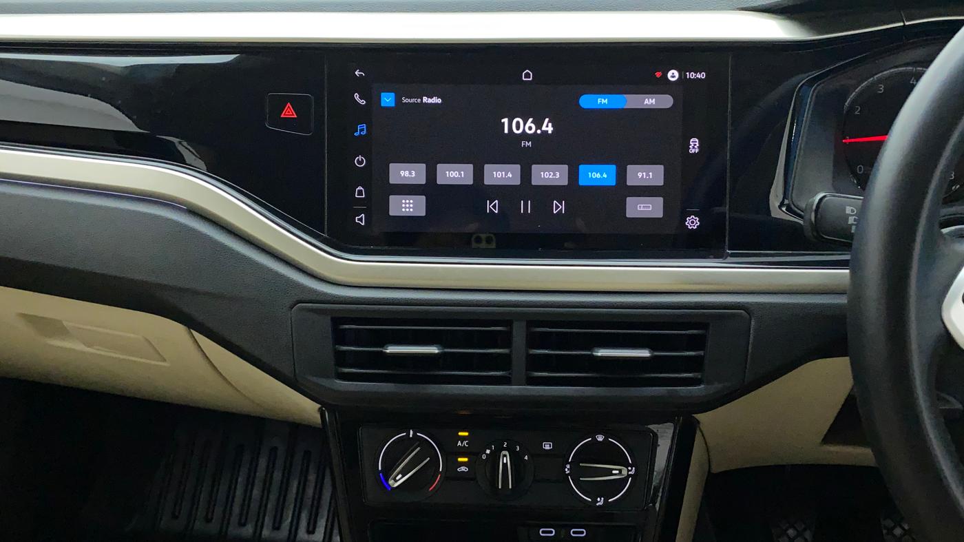 2022 Volkswagen VIRTUS HIGHLINE TSI 1.0 MT, Petrol, Manual, 22,715 km, Air Conditioner