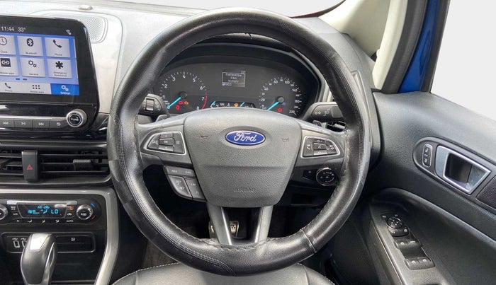 2018 Ford Ecosport TITANIUM + 1.5L PETROL AT, Petrol, Automatic, 25,535 km, Steering Wheel Close Up