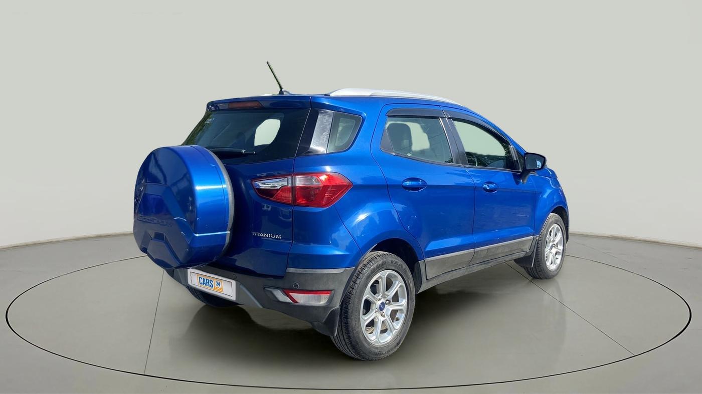 2018 Ford Ecosport TITANIUM + 1.5L PETROL AT, Petrol, Automatic, 25,535 km, Right Back Diagonal