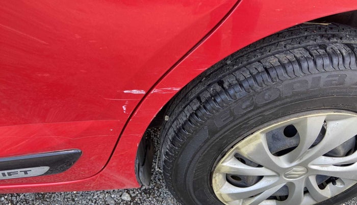 2018 Maruti Swift VXI, Petrol, Manual, 27,519 km, Left quarter panel - Minor scratches