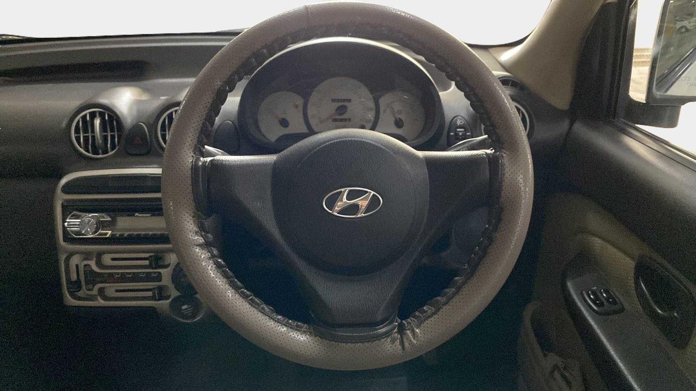 2012 Hyundai Santro Xing GL PLUS, Petrol, Manual, 37,181 km, Steering Wheel Close Up