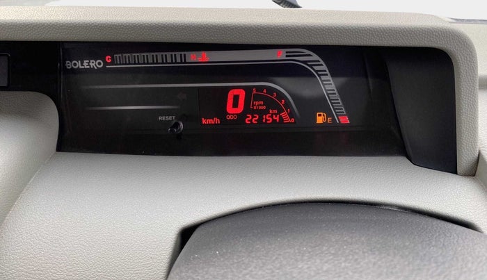 2022 Mahindra Bolero B4, Diesel, Manual, 22,295 km, Odometer Image