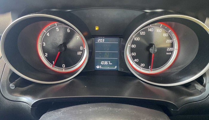 2019 Maruti Swift VXI, Petrol, Manual, 10,361 km, Odometer Image