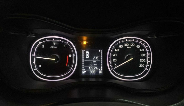 2017 Maruti Vitara Brezza ZDI PLUS, Diesel, Manual, 70,372 km, Odometer Image