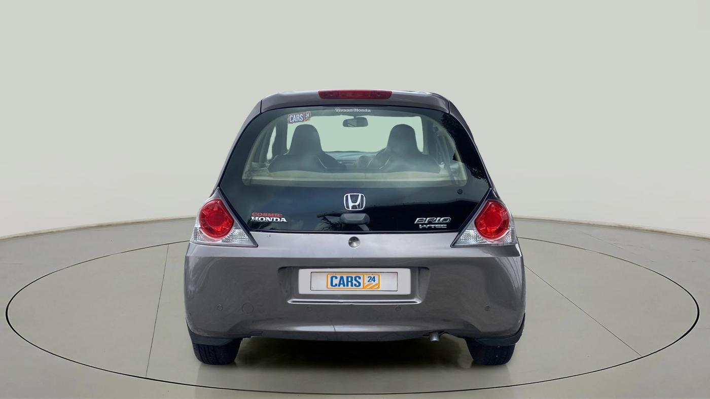 2013 Honda Brio EX MT, Petrol, Manual, 1,24,838 km, Back/Rear