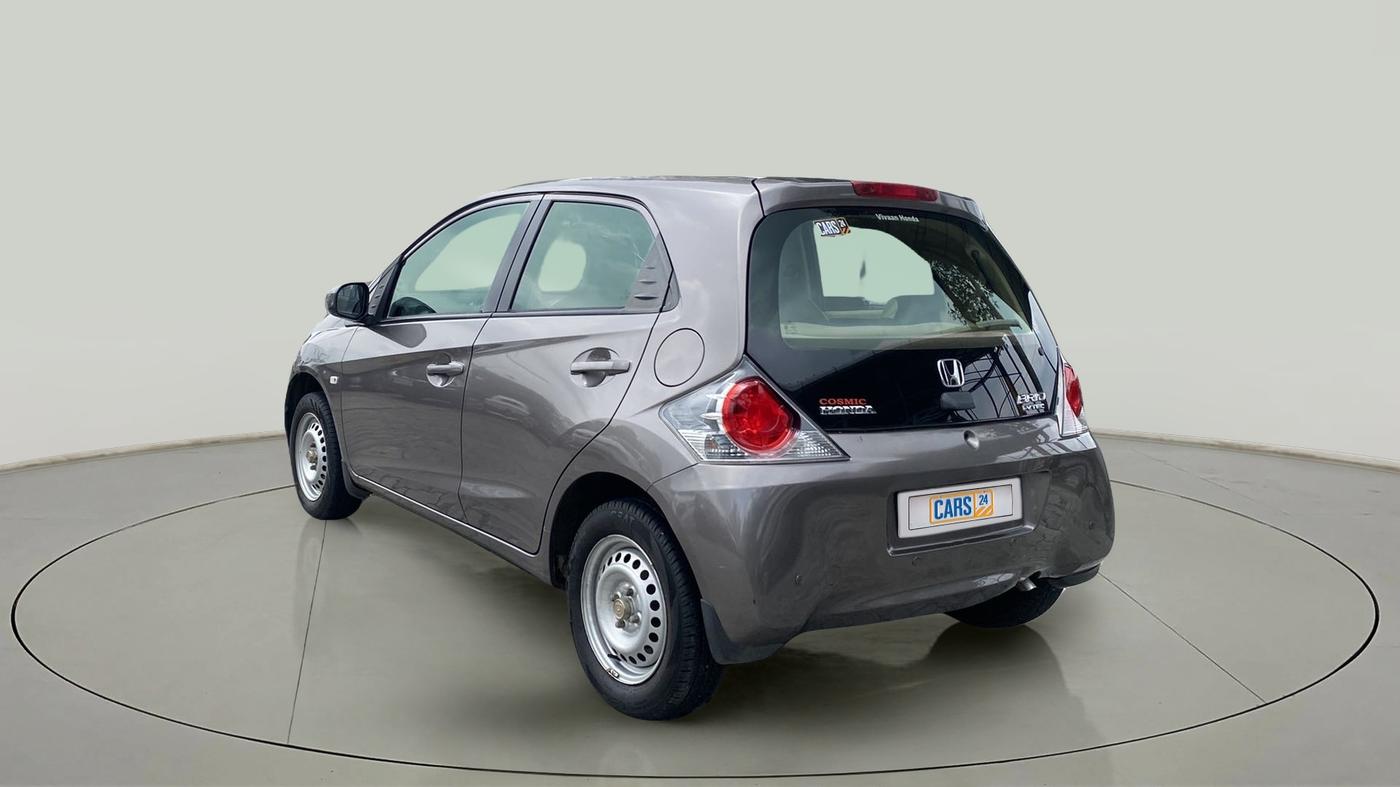 2013 Honda Brio EX MT, Petrol, Manual, 1,24,838 km, Left Back Diagonal