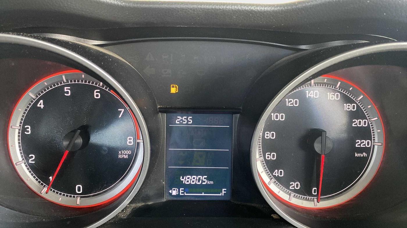 2019 Maruti Swift VXI, Petrol, Manual, 48,793 km, Odometer Image