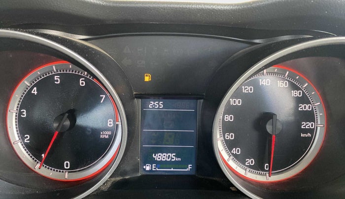 2019 Maruti Swift VXI, Petrol, Manual, 48,793 km, Odometer Image