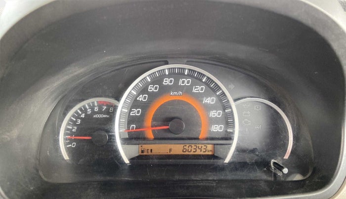 2014 Maruti Wagon R 1.0 VXI, Petrol, Manual, 60,330 km, Odometer Image