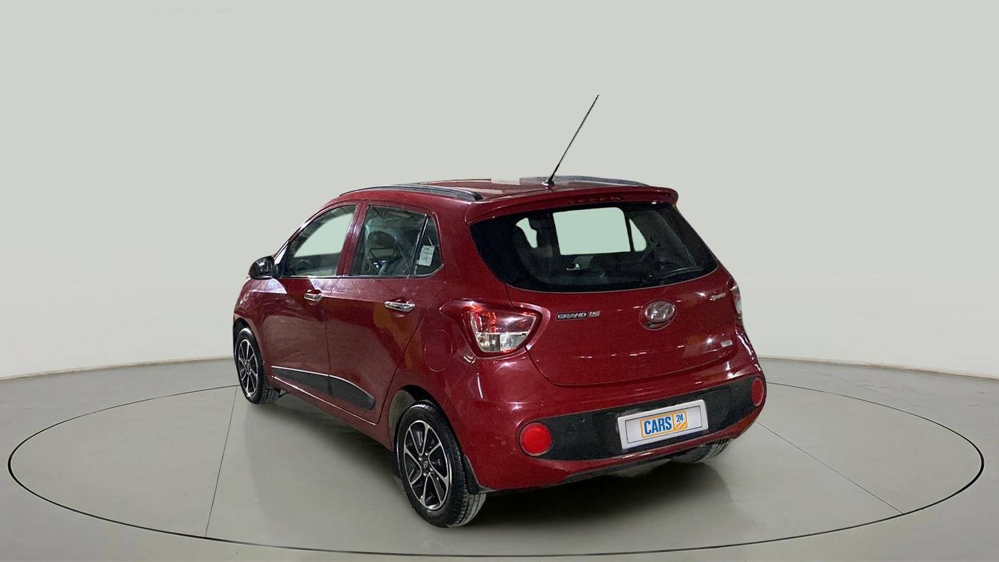 2017 Hyundai Grand i10 ASTA 1.2 KAPPA VTVT, Petrol, Manual, 27,230 km, Left Back Diagonal