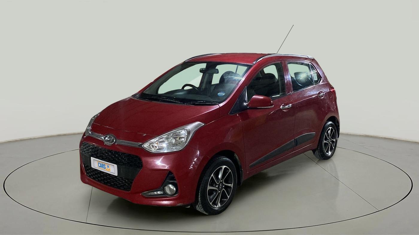 2017 Hyundai Grand i10 ASTA 1.2 KAPPA VTVT, Petrol, Manual, 27,230 km, Left Front Diagonal