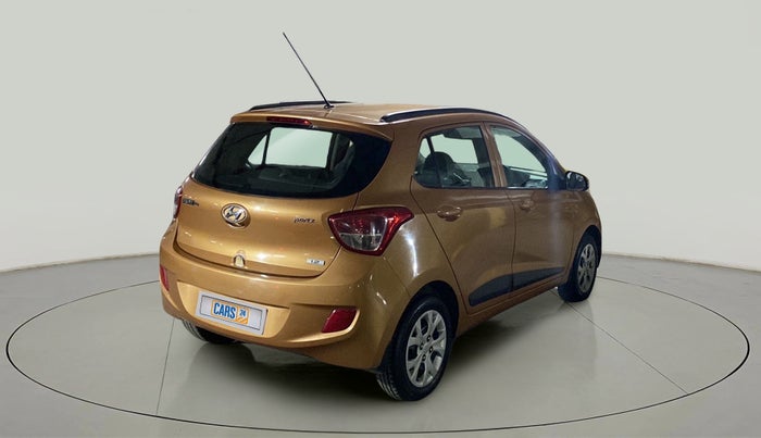 2016 Hyundai Grand i10 SPORTZ 1.2 KAPPA VTVT, Petrol, Manual, 17,726 km, Right Back Diagonal