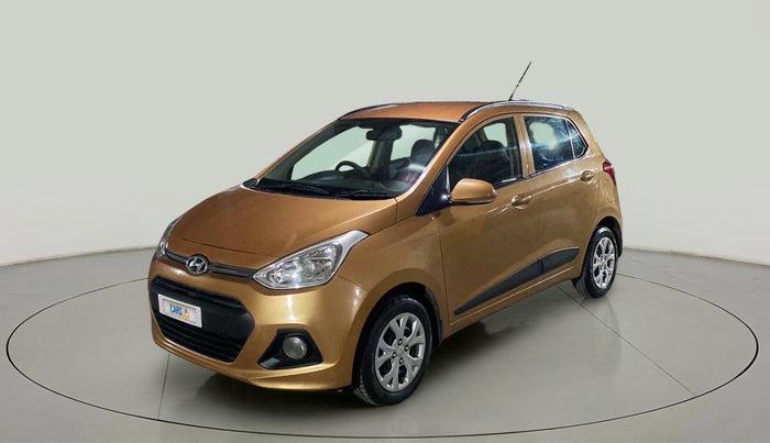 2016 Hyundai Grand i10 SPORTZ 1.2 KAPPA VTVT, Petrol, Manual, 17,726 km, Left Front Diagonal