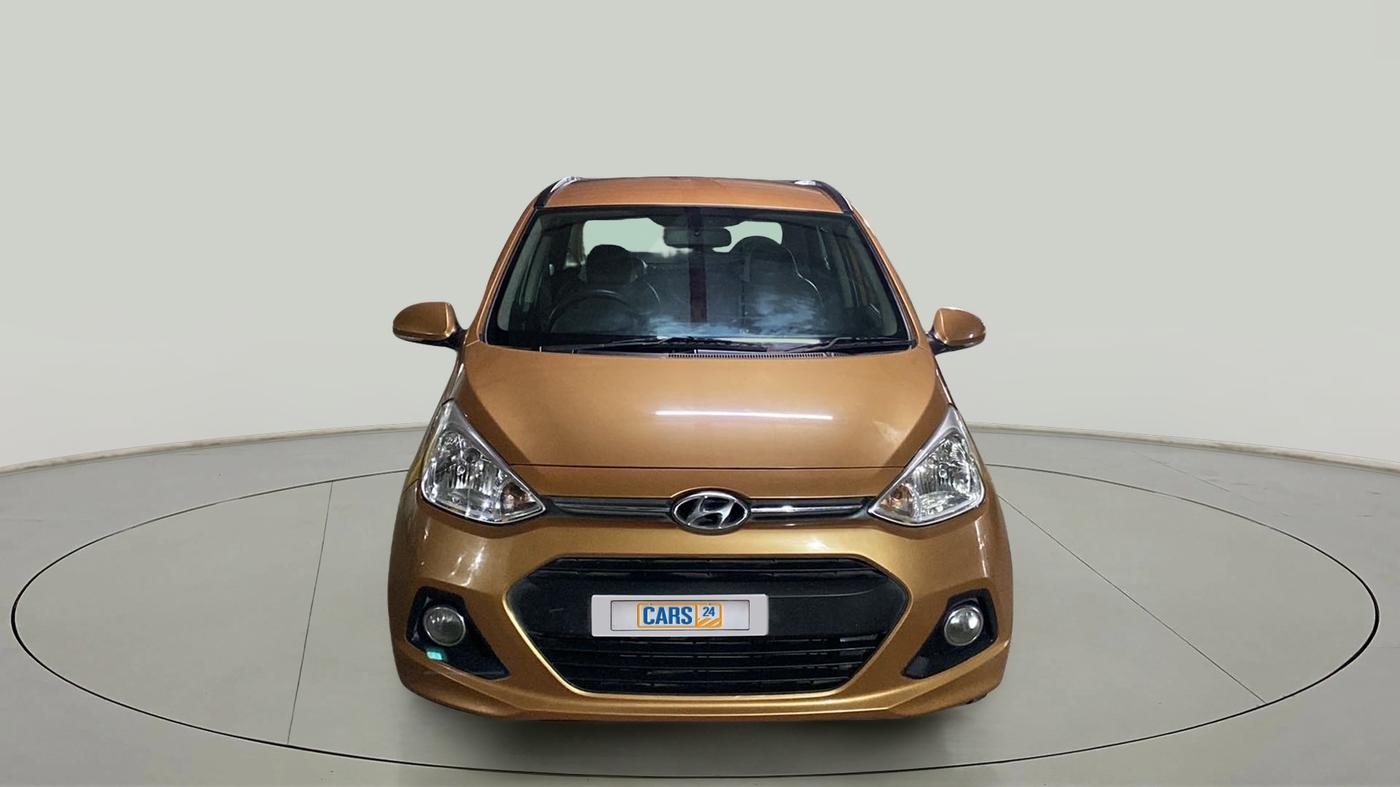 2016 Hyundai Grand i10 SPORTZ 1.2 KAPPA VTVT, Petrol, Manual, 17,726 km, Front