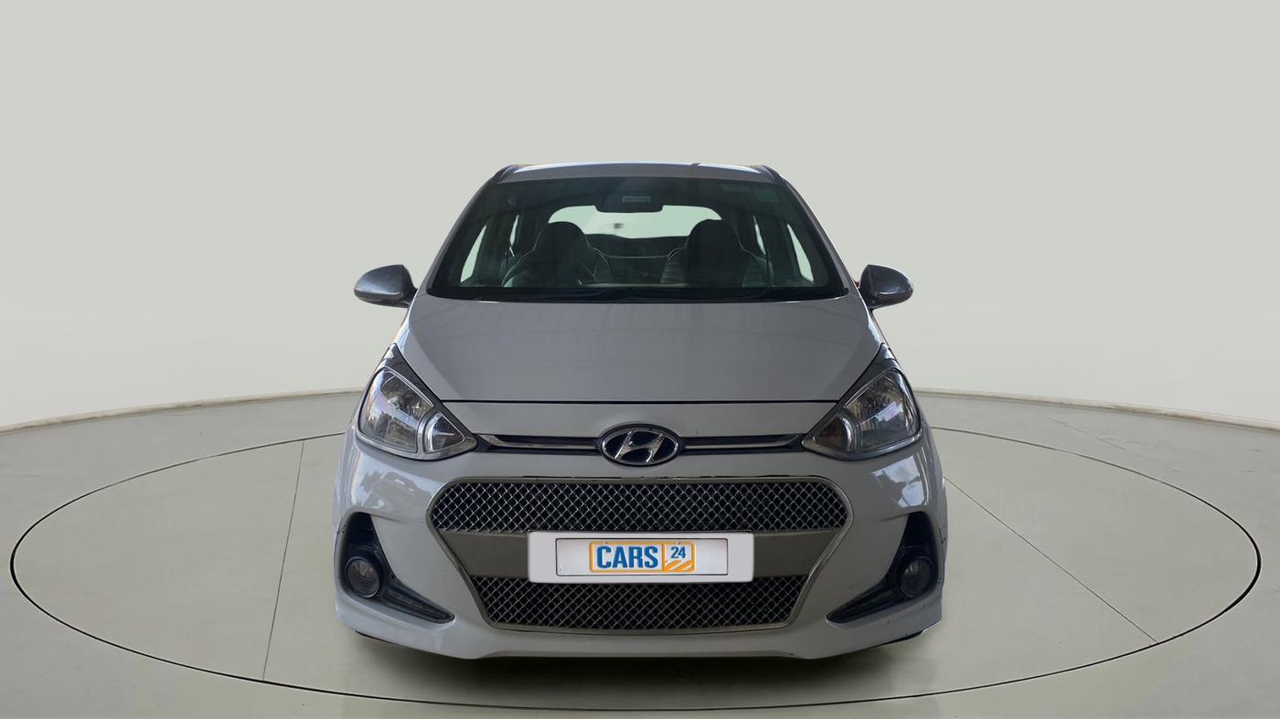 2017 Hyundai Grand i10 SPORTZ 1.2 KAPPA VTVT, Petrol, Manual, 48,055 km, Front
