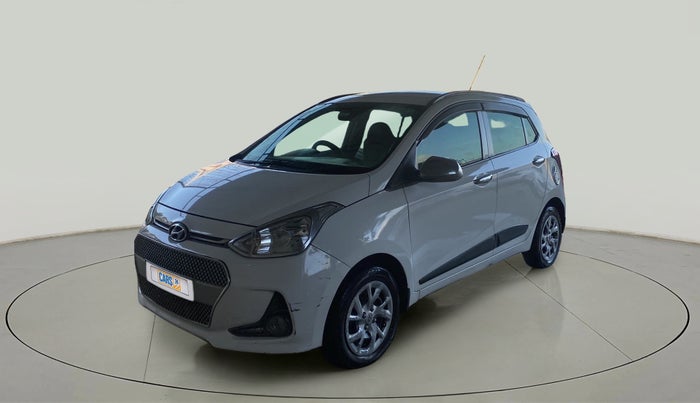 2017 Hyundai Grand i10 SPORTZ 1.2 KAPPA VTVT, Petrol, Manual, 48,055 km, Left Front Diagonal