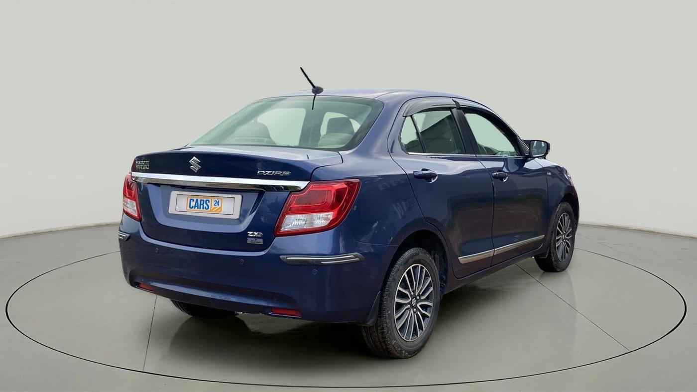 2017 Maruti Dzire ZXI PLUS AMT, Petrol, Automatic, 45,699 km, Right Back Diagonal