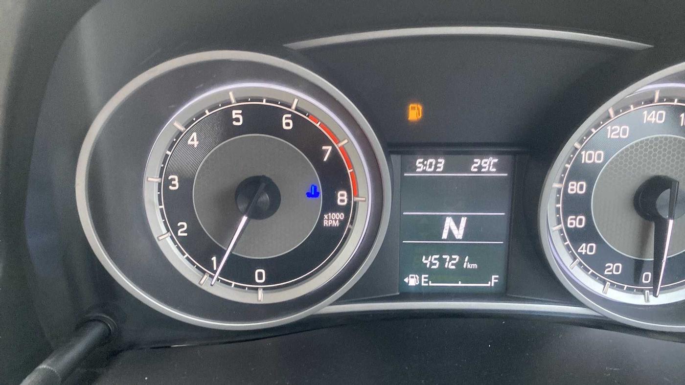 2017 Maruti Dzire ZXI PLUS AMT, Petrol, Automatic, 45,699 km, Odometer Image