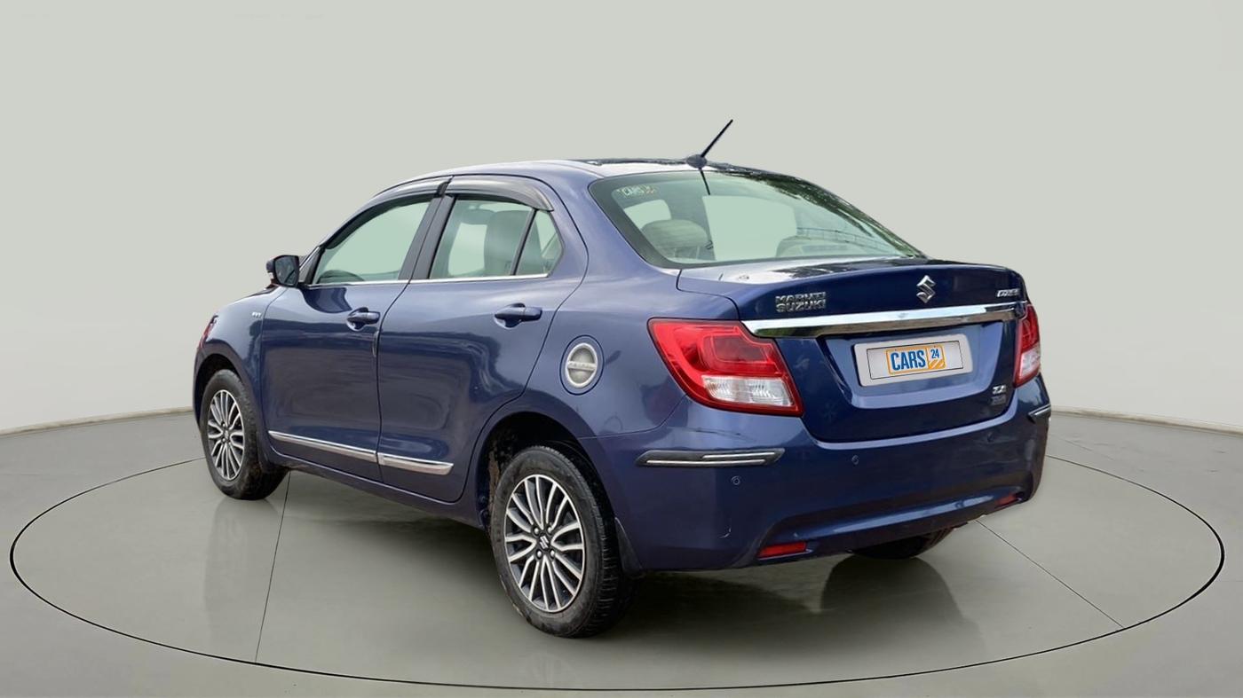 2017 Maruti Dzire ZXI PLUS AMT, Petrol, Automatic, 45,699 km, Left Back Diagonal