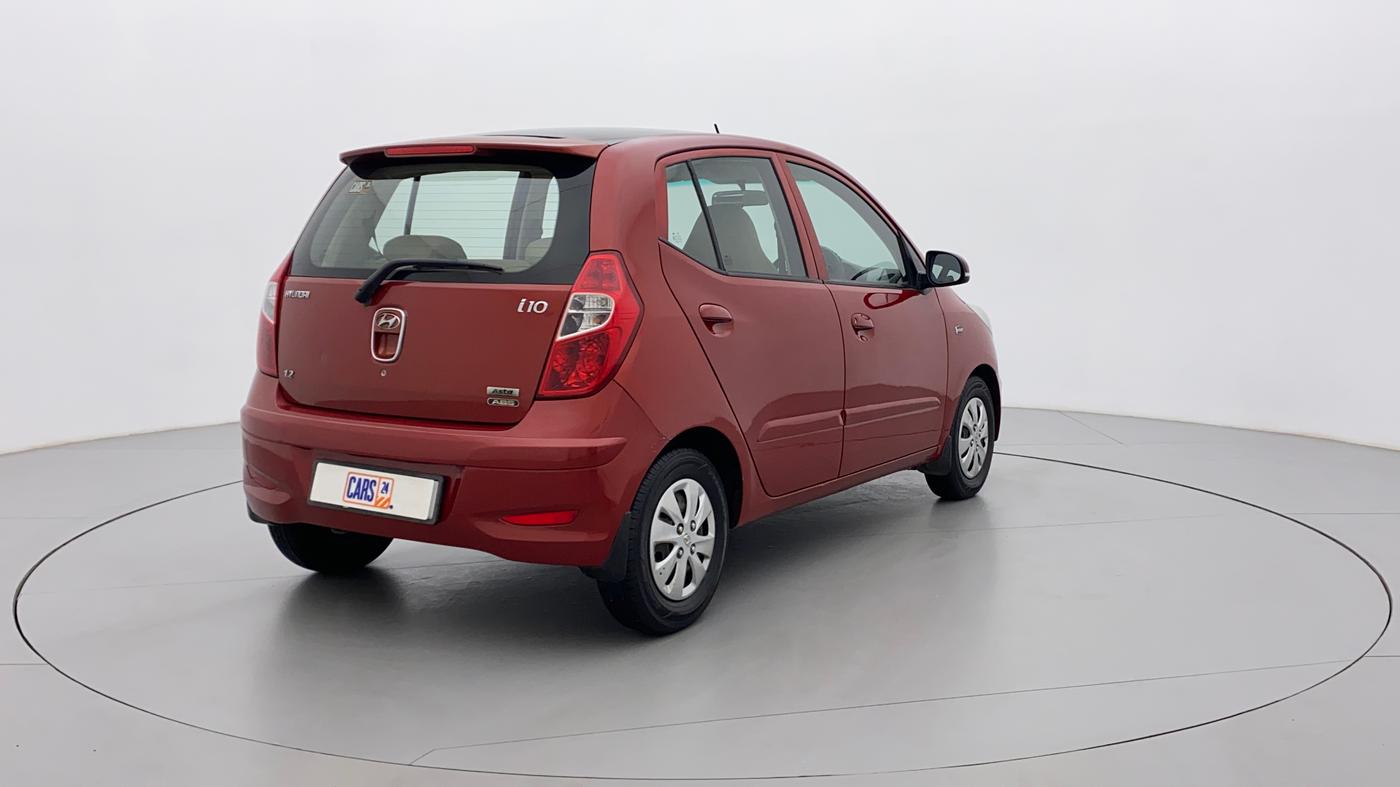 2011 Hyundai i10 ASTA 1.2, Petrol, Manual, 28,962 km, Right Back Diagonal