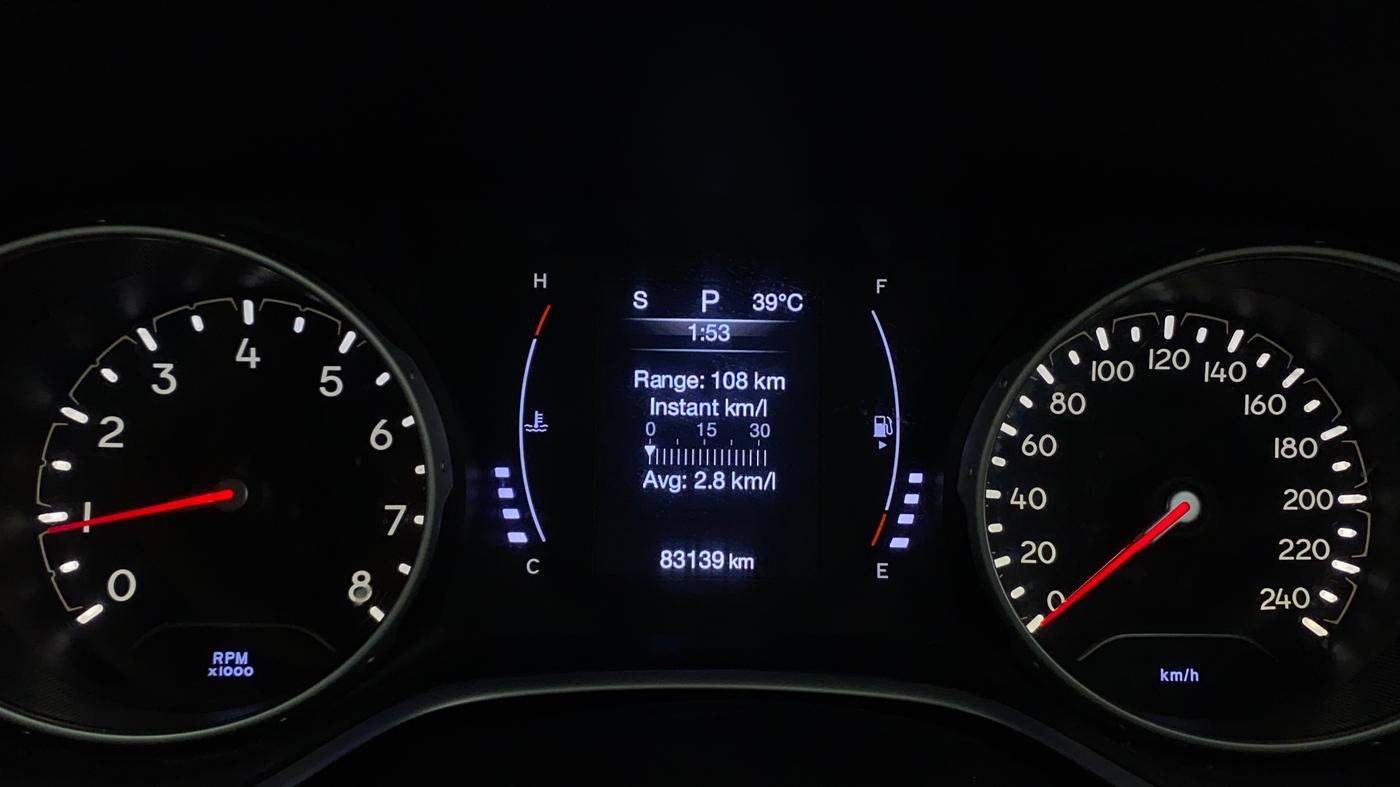 2018 Jeep Compass LIMITED 1.4 PETROL AT, Petrol, Automatic, 83,131 km, Odometer Image