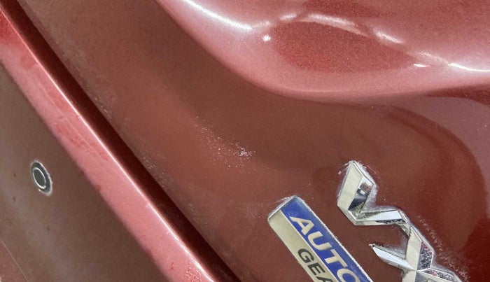 2019 Maruti Dzire VXI AMT, Petrol, Automatic, 8,115 km, Dicky (Boot door) - Slightly dented