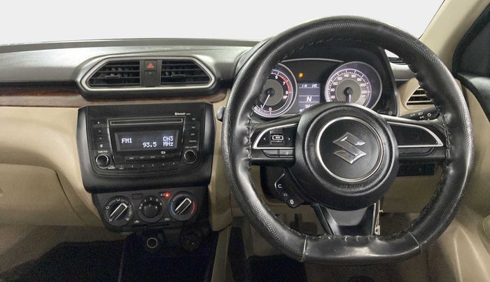 2019 Maruti Dzire VXI AMT, Petrol, Automatic, 8,115 km, Steering Wheel Close Up