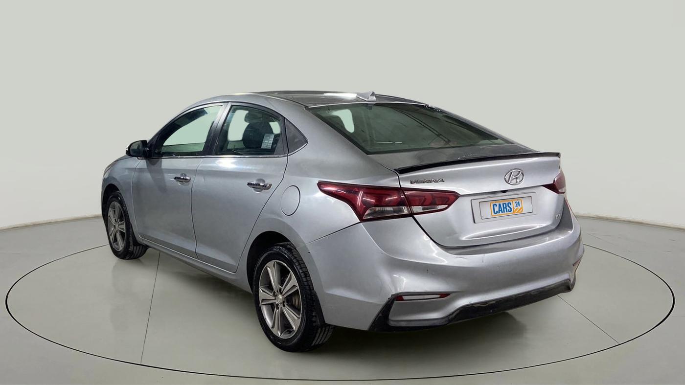 2019 Hyundai Verna 1.6 VTVT SX O, Petrol, Manual, 59,059 km, Left Back Diagonal