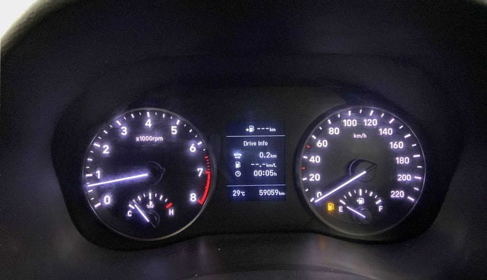 2019 Hyundai Verna 1.6 VTVT SX O, Petrol, Manual, 59,059 km, Odometer Image