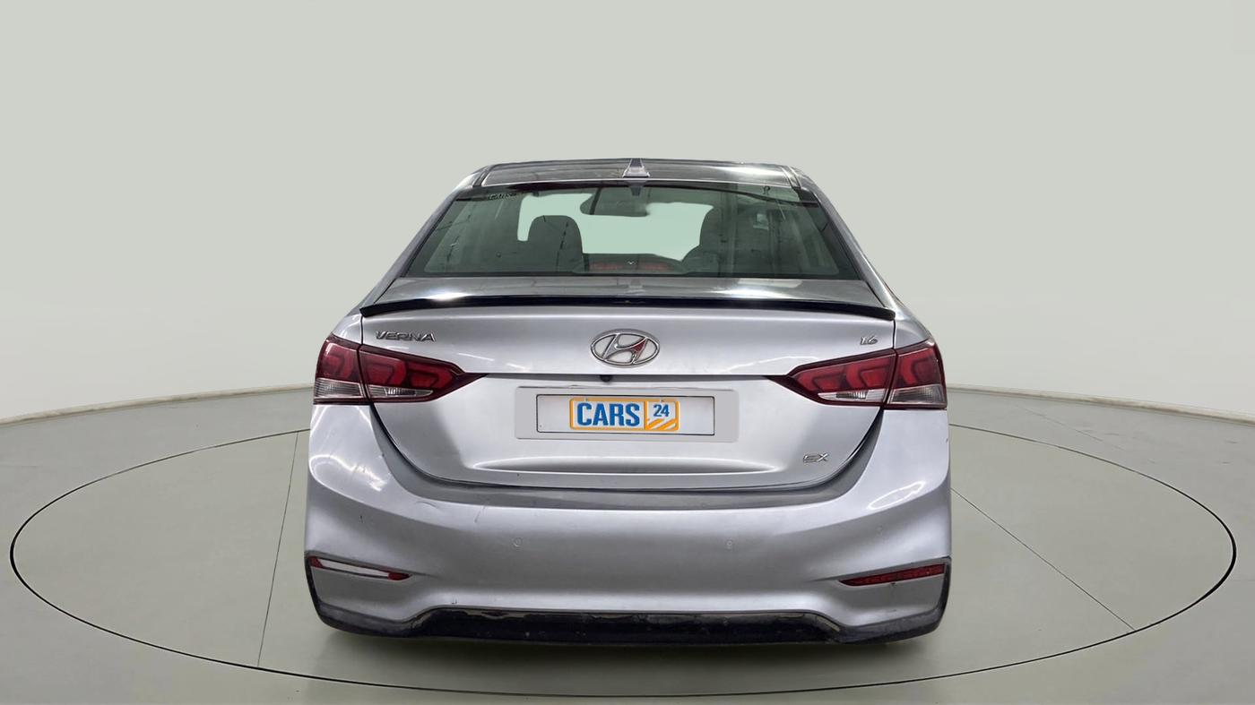 2019 Hyundai Verna 1.6 VTVT SX O, Petrol, Manual, 59,059 km, Back/Rear