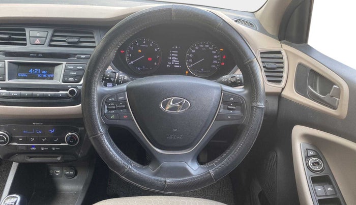 2017 Hyundai Elite i20 ASTA 1.2, Petrol, Manual, 10,388 km, Steering Wheel Close Up