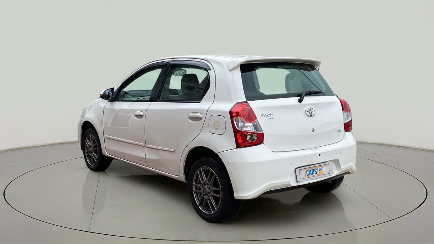 2017 Toyota Etios Liva VX, Petrol, Manual, 47,817 km, Left Back Diagonal