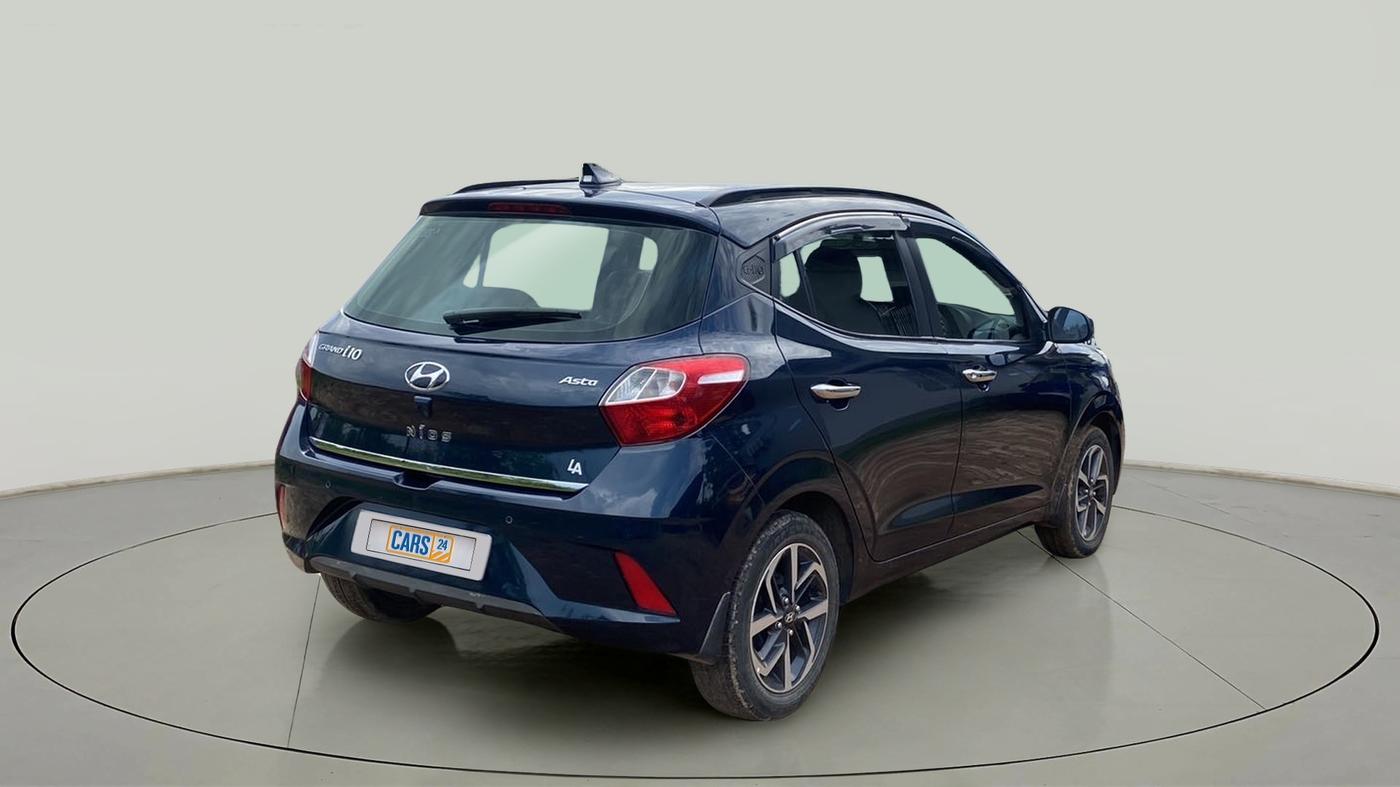 2019 Hyundai GRAND I10 NIOS ASTA 1.2 KAPPA VTVT, Petrol, Manual, 44,150 km, Right Back Diagonal