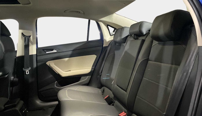 2022 Volkswagen VIRTUS GT PLUS TSI 1.5 EVO DSG, Petrol, Automatic, 8,019 km, Right Side Rear Door Cabin