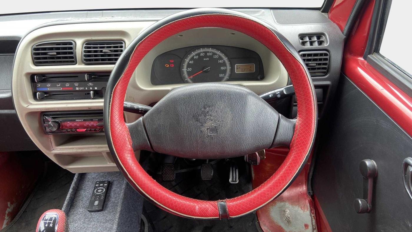 2018 Maruti Eeco 5 STR WITH A/C+HTR, CNG, Manual, 52,094 km, Steering Wheel Close Up