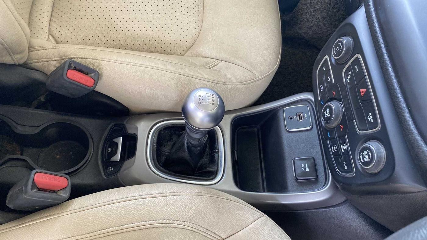 2018 Jeep Compass LONGITUDE (O) 2.0 DIESEL, Diesel, Manual, 53,759 km, Gear Lever