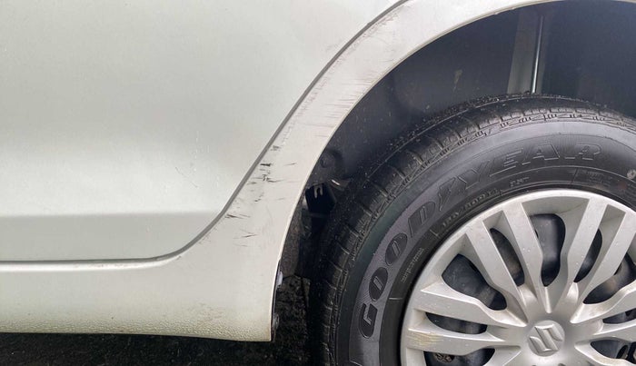 2014 Maruti Swift Dzire VXI, Petrol, Manual, 56,997 km, Left quarter panel - Slightly dented