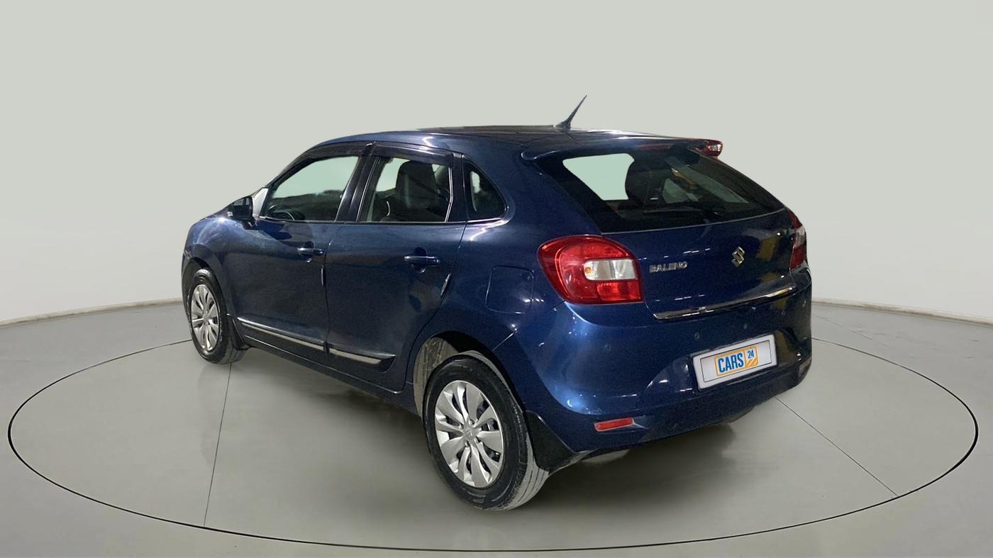 2017 Maruti Baleno DELTA CVT PETROL 1.2, Petrol, Automatic, 45,056 km, Left Back Diagonal