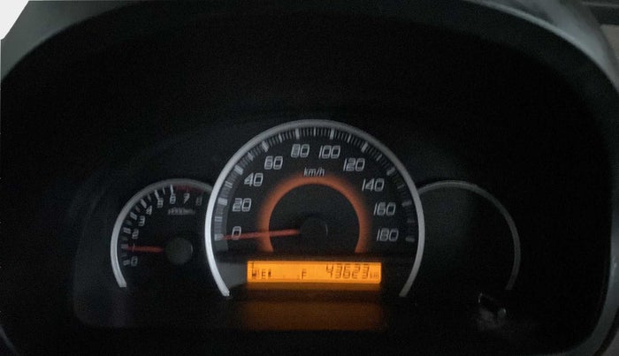 2013 Maruti Wagon R 1.0 VXI, Petrol, Manual, 43,621 km, Odometer Image