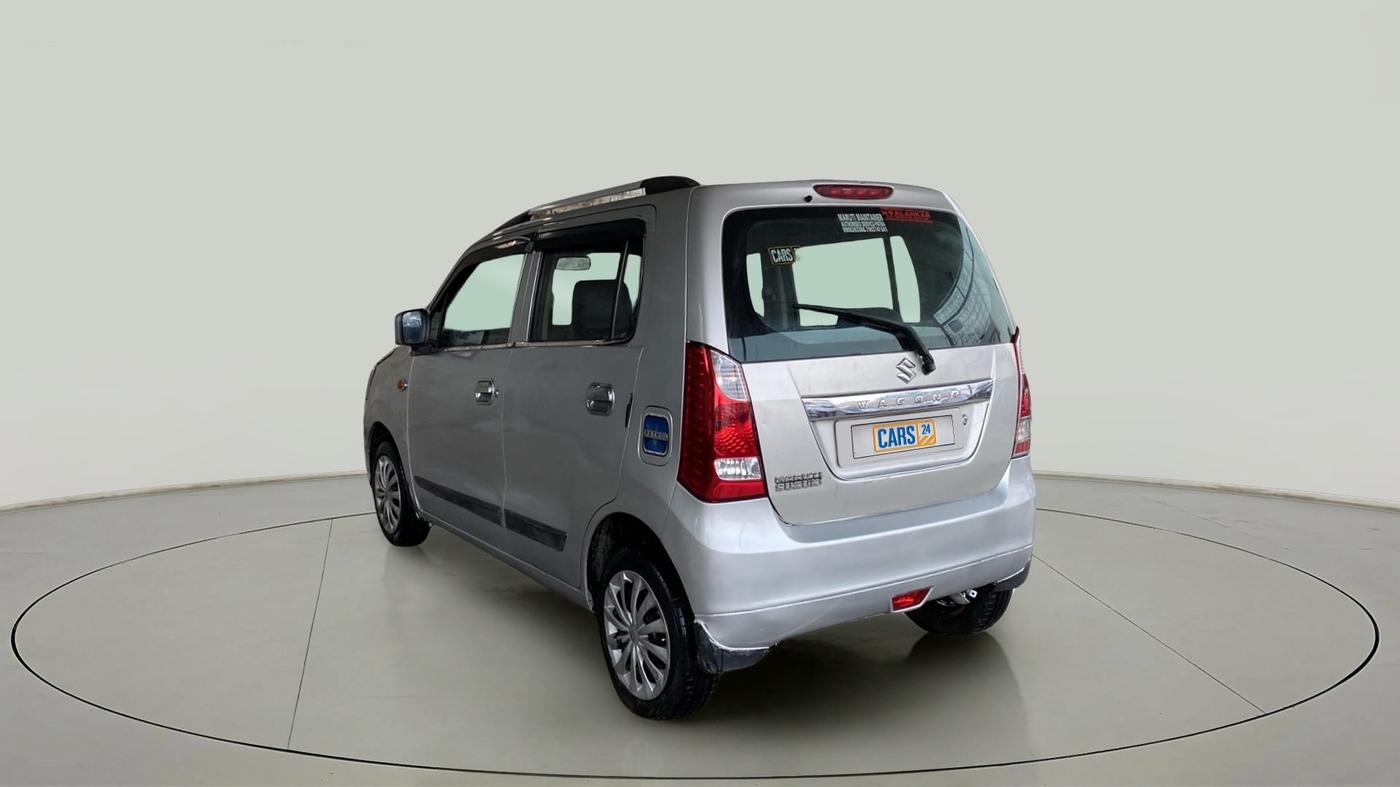 2013 Maruti Wagon R 1.0 VXI, Petrol, Manual, 43,621 km, Left Back Diagonal