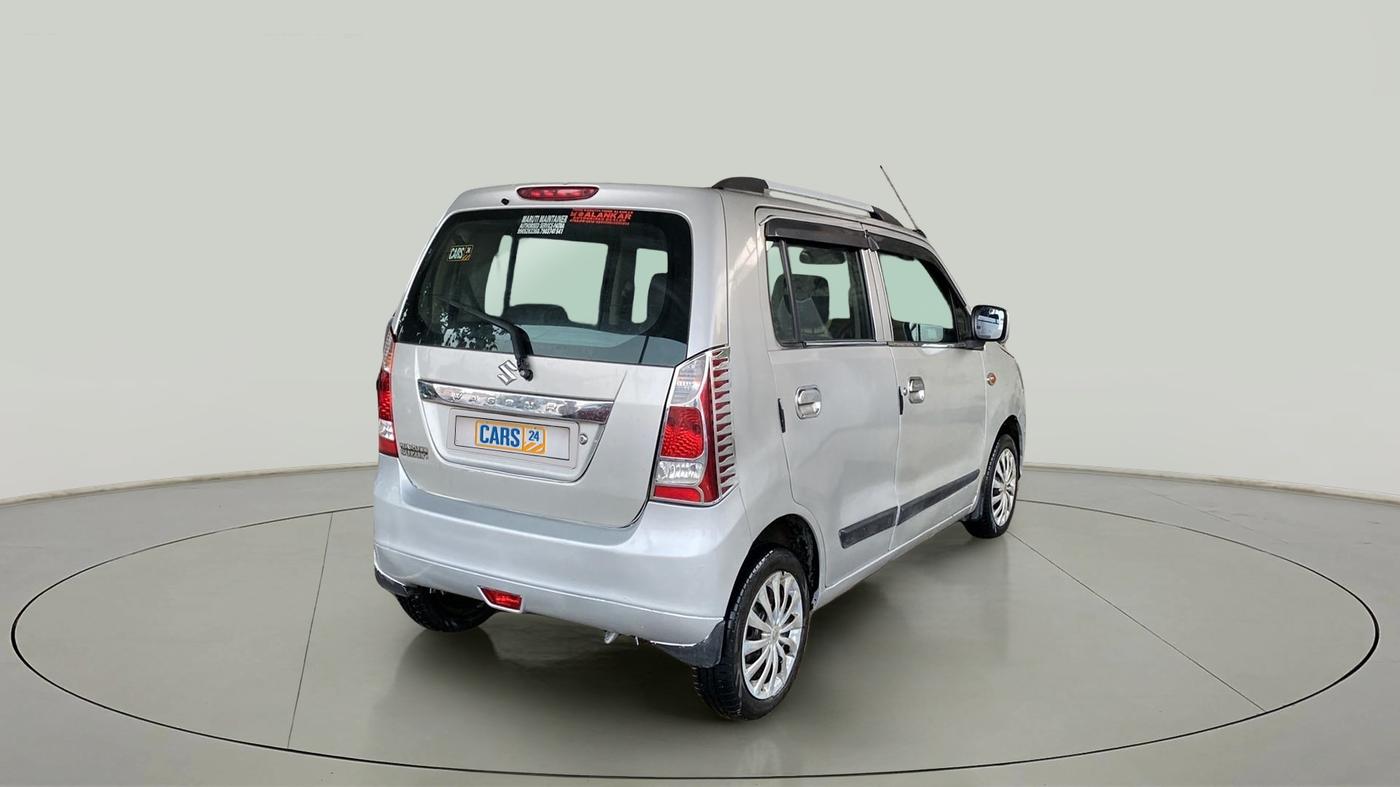 2013 Maruti Wagon R 1.0 VXI, Petrol, Manual, 43,621 km, Right Back Diagonal